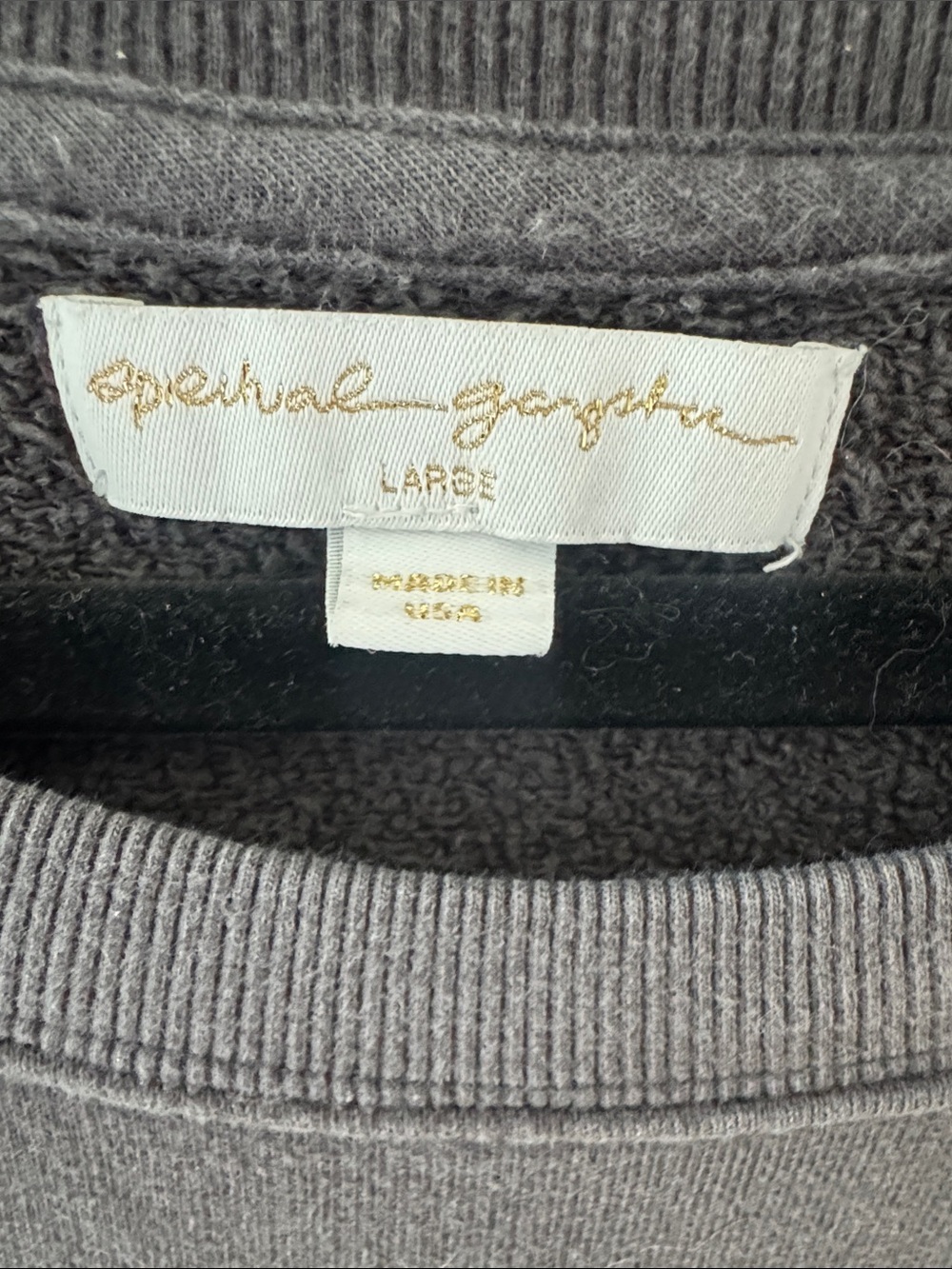 Spiritual Gangster Charcoal Gray Pullover Sweatshirt - Picture 2 of 4
